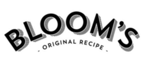 BLOOM'S ORIGINAL RECIPE Logo (EUIPO, 02.10.2014)