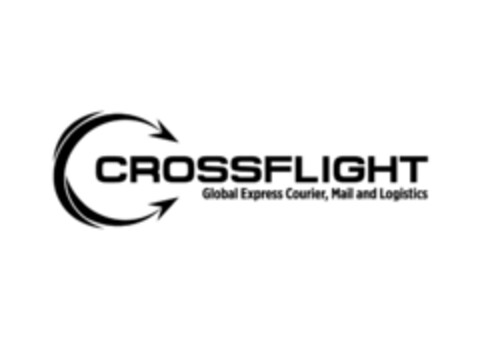 CROSSFLIGHT Global Express Courier, Mail and Logistics Logo (EUIPO, 10.04.2015)