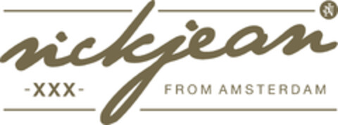 nickjean NJ XXX FROM AMSTERDAM Logo (EUIPO, 21.01.2016)