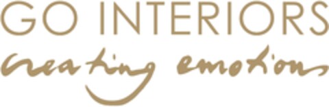 Go Interiors creating emotions Logo (EUIPO, 10/30/2016)