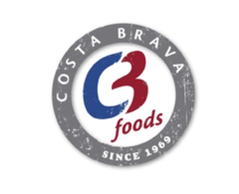 COSTA BRAVA CB foods SINCE 1969 Logo (EUIPO, 04/10/2017)