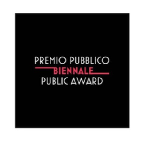 PREMIO PUBBLICO BIENNALE PUBLIC AWARD Logo (EUIPO, 29.06.2017)