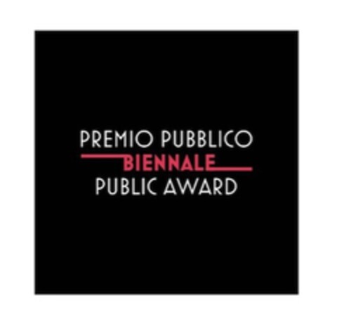 PREMIO PUBBLICO BIENNALE PUBLIC AWARD Logo (EUIPO, 06/29/2017)