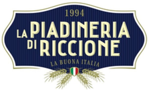 LA PIADINERIA DI RICCIONE 1994 LA BUONA ITALIA Logo (EUIPO, 31.01.2019)