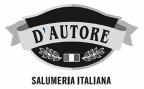 D'AUTORE SALUMERIA ITALIANA Logo (EUIPO, 03/28/2019)
