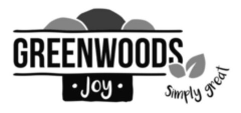 GREENWOODS Joy Simply great Logo (EUIPO, 07/23/2021)