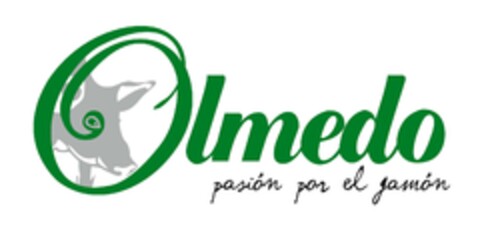 Olmedo pasión por el jamón Logo (EUIPO, 05/22/2023)