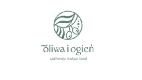 oliwa i ogień authentic italian food Logo (EUIPO, 01.06.2023)