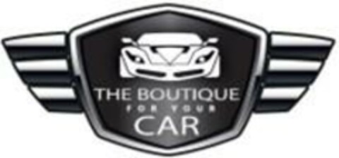 THE BOUTIQUE FOR YOUR CAR Logo (EUIPO, 28.05.2024)