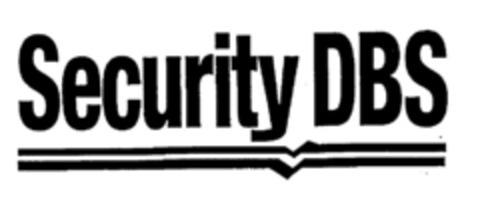 Security DBS Logo (EUIPO, 01.04.1996)