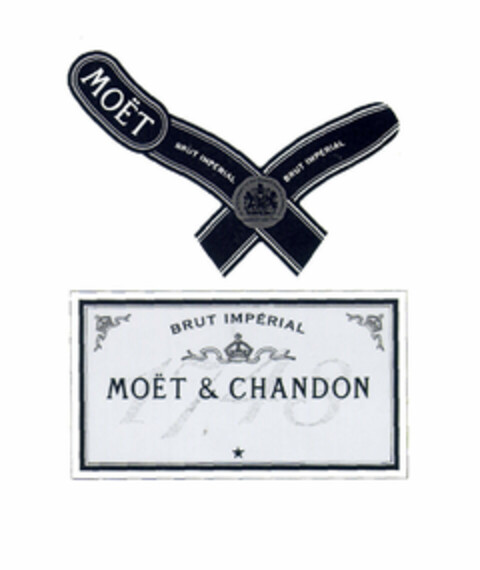 BRUT IMPÉRIAL MOËT & CHANDON Logo (EUIPO, 03.07.1998)