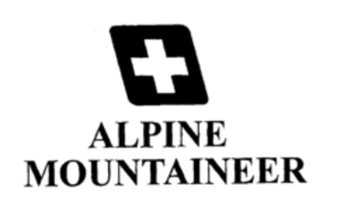 ALPINE MOUNTAINEER Logo (EUIPO, 04.08.1998)