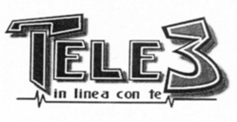 TELE3 in linea con te Logo (EUIPO, 15.11.2000)