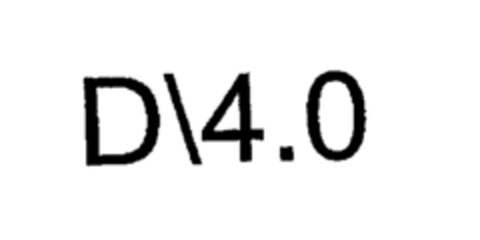 D\4.0 Logo (EUIPO, 09.07.2001)