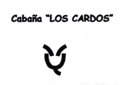 Cabaña "LOS CARDOS" Logo (EUIPO, 03/25/2003)