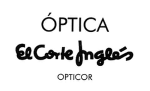 ÓPTICA El Corte Inglés OPTICOR Logo (EUIPO, 10/28/2004)