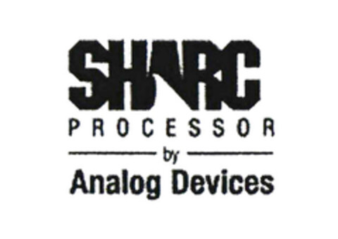 SHARC PROCESSOR by Analog Devices Logo (EUIPO, 02.05.2005)