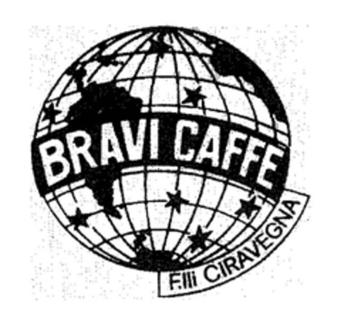 BRAVI CAFFE F.lli CIRAVEGNA Logo (EUIPO, 12/16/2005)