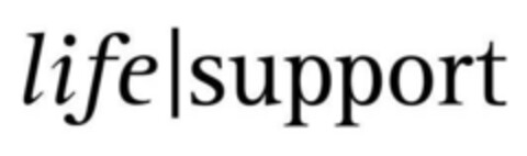 life support Logo (EUIPO, 10/22/2007)