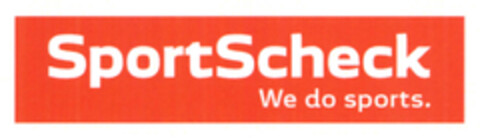 SportScheck We do sports. Logo (EUIPO, 12.11.2008)