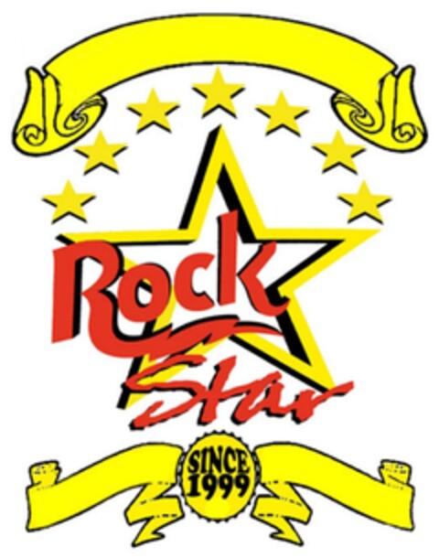 ROCK STAR SINCE 1999 Logo (EUIPO, 10/08/2010)