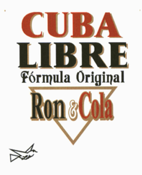 CUBA LIBRE Formula Original Ron & Cola Logo (EUIPO, 19.11.2010)