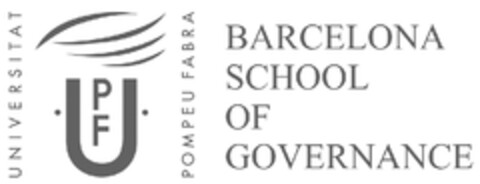 UPF UNIVERSITAT POMPEU FABRA BARCELONA SCHOOL OF GOVERNANCE Logo (EUIPO, 19.07.2011)
