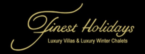 FINEST HOLIDAYS LUXURY VILLAS AND LUXURY WINTER CHALETS Logo (EUIPO, 09/22/2011)