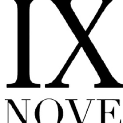 IX NOVE Logo (EUIPO, 02.10.2012)