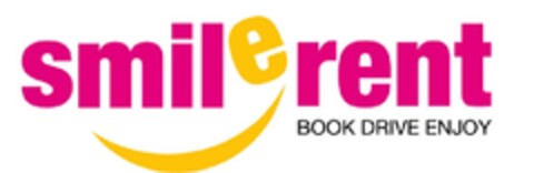 smile rent BOOK DRIVE ENJOY Logo (EUIPO, 10.04.2013)