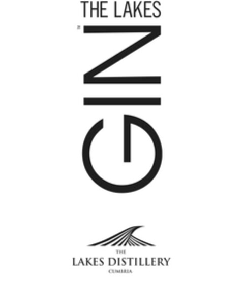 THE LAKES GIN THE LAKES DISTILLERY CUMBRIA Logo (EUIPO, 04/17/2014)