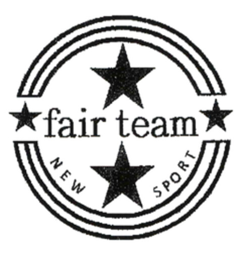 fair team NEW SPORT Logo (EUIPO, 16.05.2014)