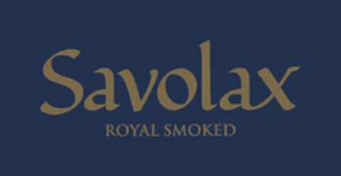 Savolax ROYAL SMOKED Logo (EUIPO, 09/12/2016)