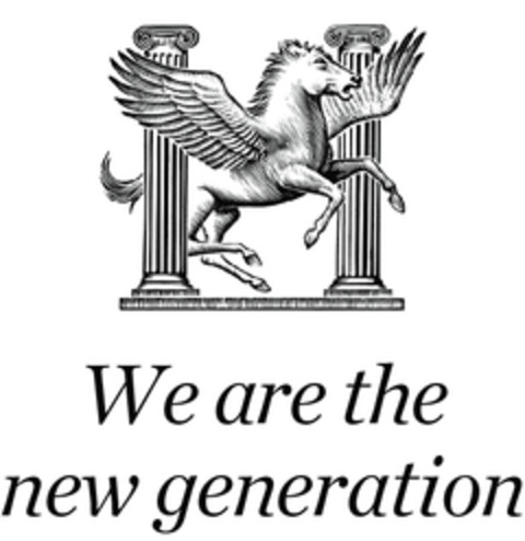 We are the new generation Logo (EUIPO, 14.11.2016)