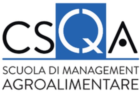 CSQA SCUOLA DI MANAGEMENT AGROALIMENTARE Logo (EUIPO, 24.03.2017)