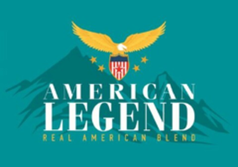 AMERICAN LEGEND REAL AMERICAN BLEND Logo (EUIPO, 07/17/2018)