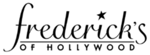 FREDERICK'S OF HOLLYWOOD Logo (EUIPO, 04/18/2019)