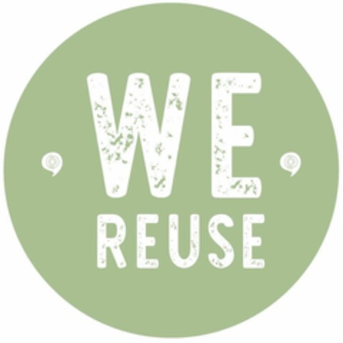 WE REUSE Logo (EUIPO, 27.12.2019)