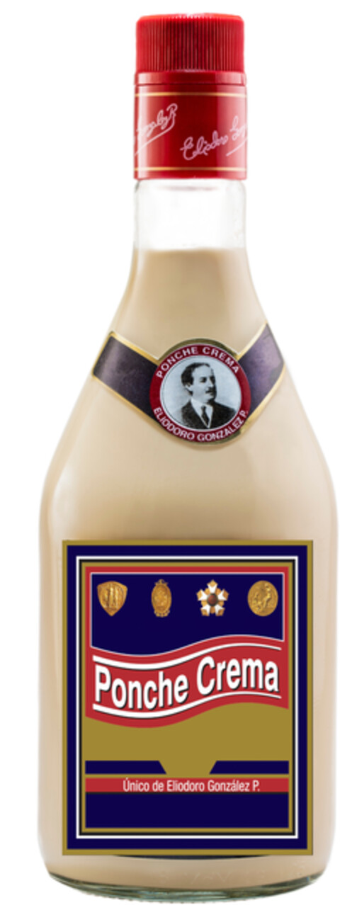 Ponche Crema Único de Eliodoro González P. Logo (EUIPO, 18.03.2022)