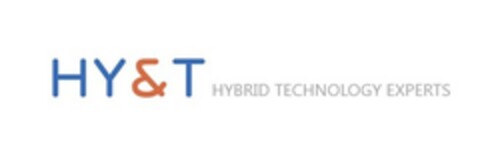 HY&T HYBRID TECHNOLOGY EXPERTS Logo (EUIPO, 13.09.2022)