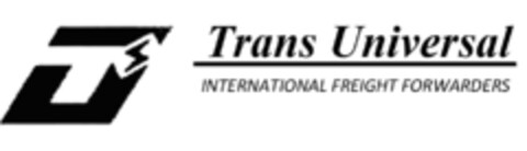 Trans Universal INTERNATIONAL FREIGHT FORWARDERS Logo (EUIPO, 09/23/2022)