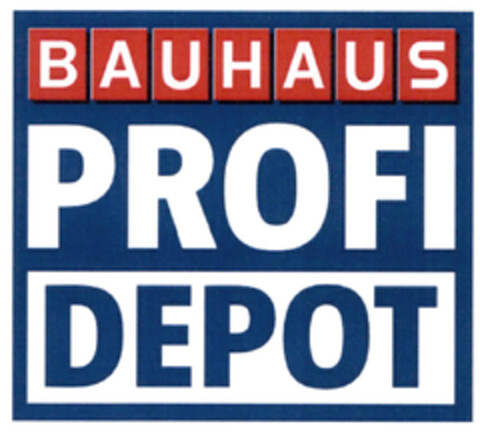 BAUHAUS PROFI DEPOT Logo (EUIPO, 11.04.2023)