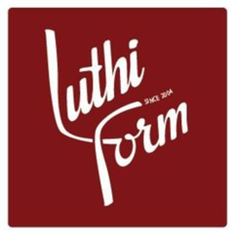 LUTHIFORM SINCE 2004 Logo (EUIPO, 06/14/2023)