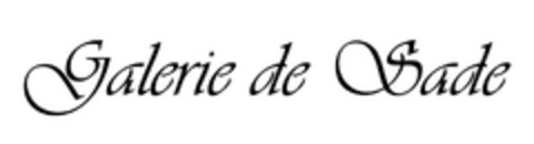 Galerie de Sade Logo (EUIPO, 03/14/2025)