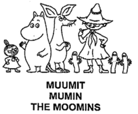 MUUMIT MUMIN THE MOOMINS Logo (EUIPO, 10.07.1998)