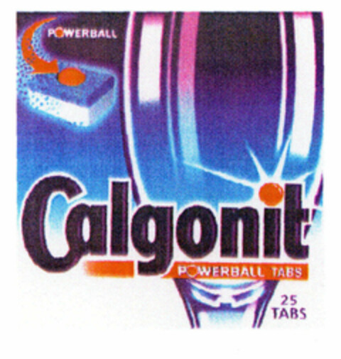 Calgonit POWERBALL TABS POWERBALL 25 TABS Logo (EUIPO, 09/30/1999)