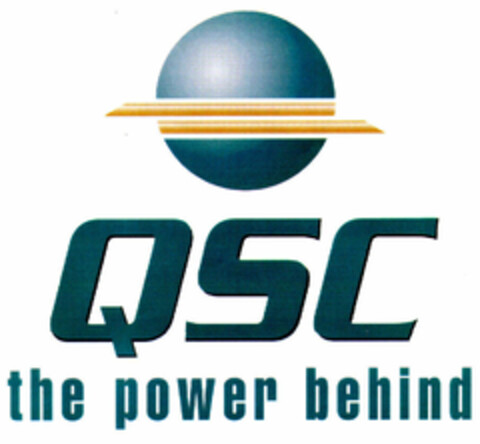 QSC the power behind Logo (EUIPO, 17.01.2001)