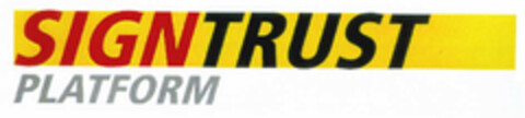 SIGNTRUST PLATFORM Logo (EUIPO, 08.03.2001)