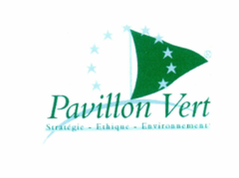 Pavillon Vert Stratégie - Ethique - Environnement Logo (EUIPO, 08/10/2001)