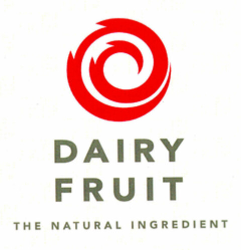 DAIRY FRUIT THE NATURAL INGREDIENT Logo (EUIPO, 24.08.2001)